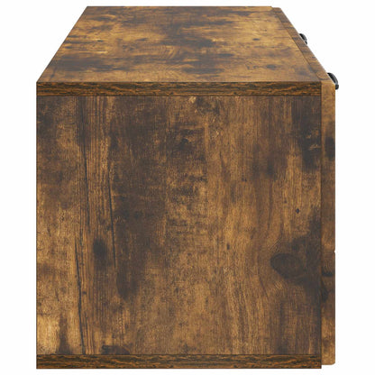 Wall-Mounted TV Cabinet Smoked Oak 78.5 x 31 x 30 cm
