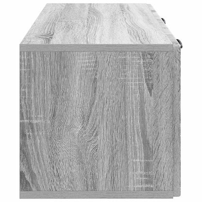 Wall-Mounted TV Cabinet Grey Sonoma 78.5 x 31 x 30 cm
