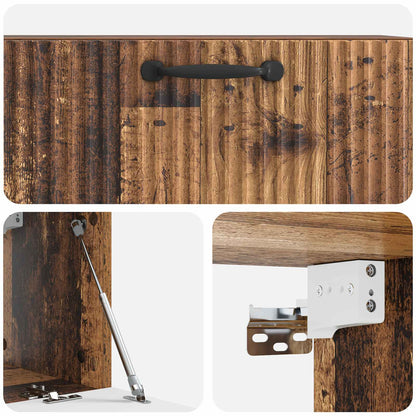 Wall-Mounted TV Cabinet Old Wood 78.5 x 31 x 30 cm