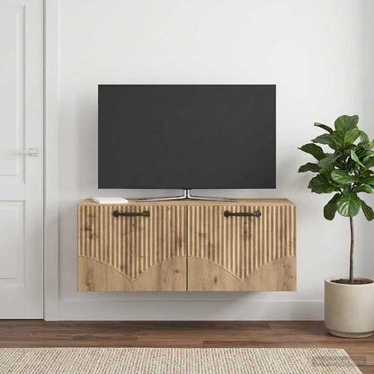 Wall-Mounted TV Cabinet Artisan Oak 78.5 x 31 x 30 cm