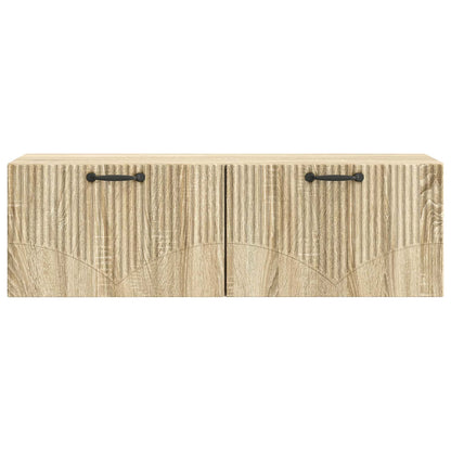 Wall-Mounted TV Cabinet Sonoma Oak 98 x 31 x 30 cm