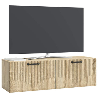 Wall-Mounted TV Cabinet Sonoma Oak 98 x 31 x 30 cm