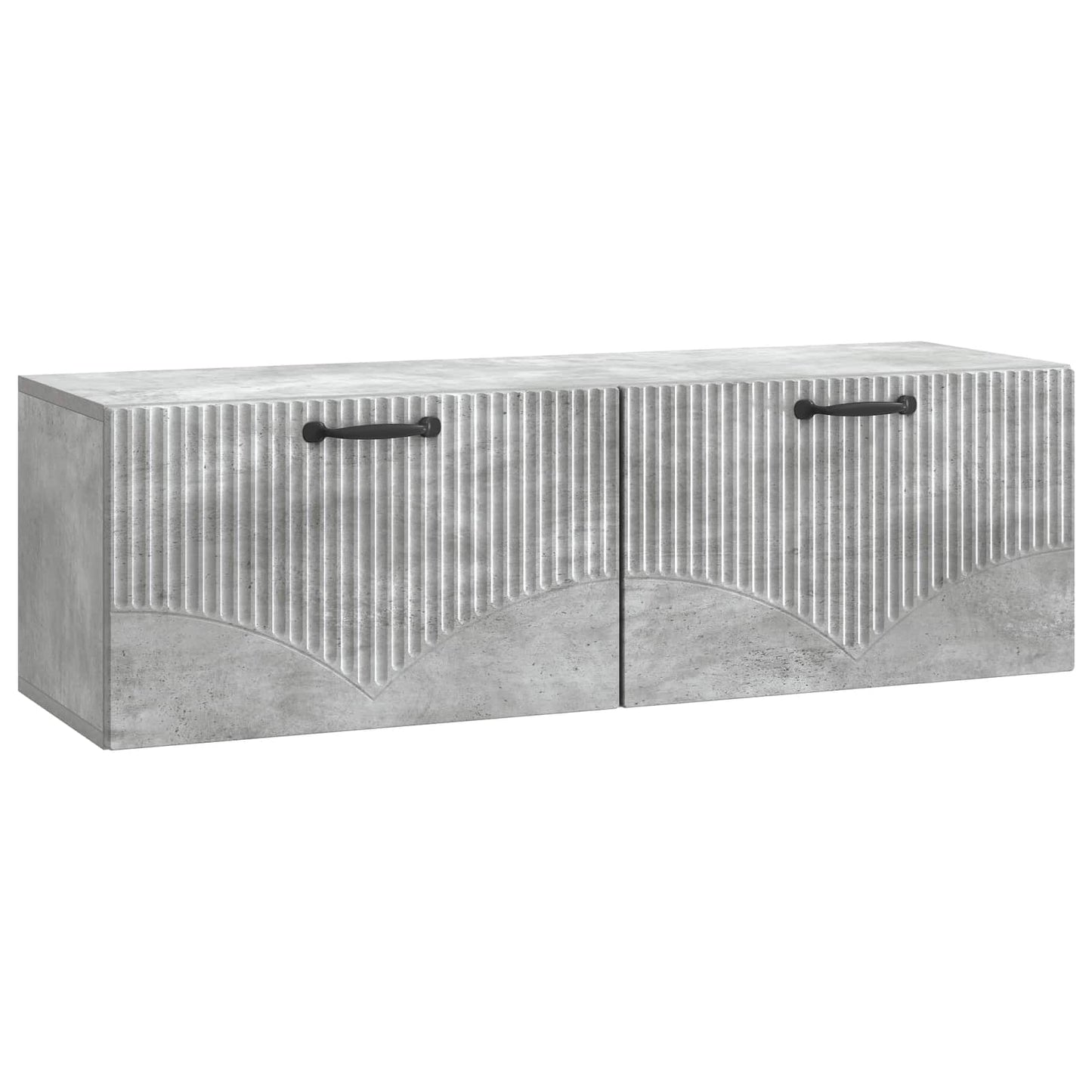 Wall-Mounted TV Cabinet Concrete Grey 98 x 31 x 30 cm