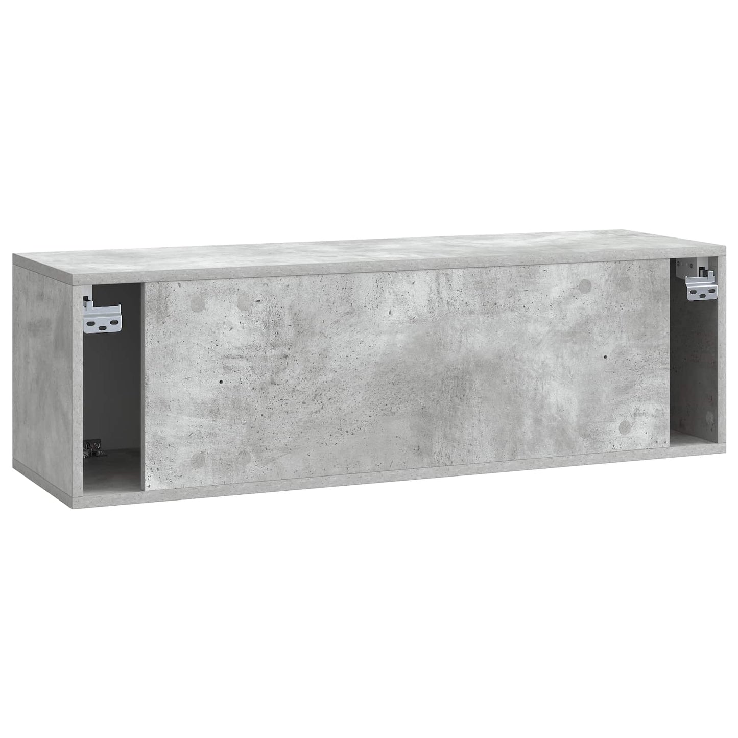 Wall-Mounted TV Cabinet Concrete Grey 98 x 31 x 30 cm