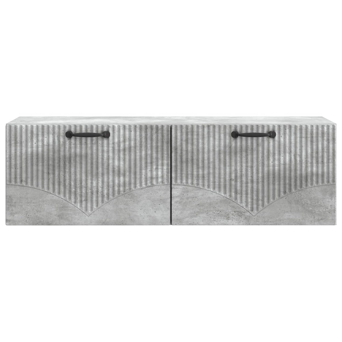 Wall-Mounted TV Cabinet Concrete Grey 98 x 31 x 30 cm