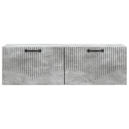 Wall-Mounted TV Cabinet Concrete Grey 98 x 31 x 30 cm