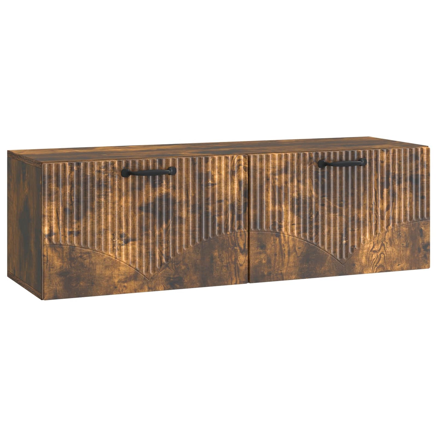 Wall-Mounted TV Cabinet Smoked Oak 98 x 31 x 30 cm