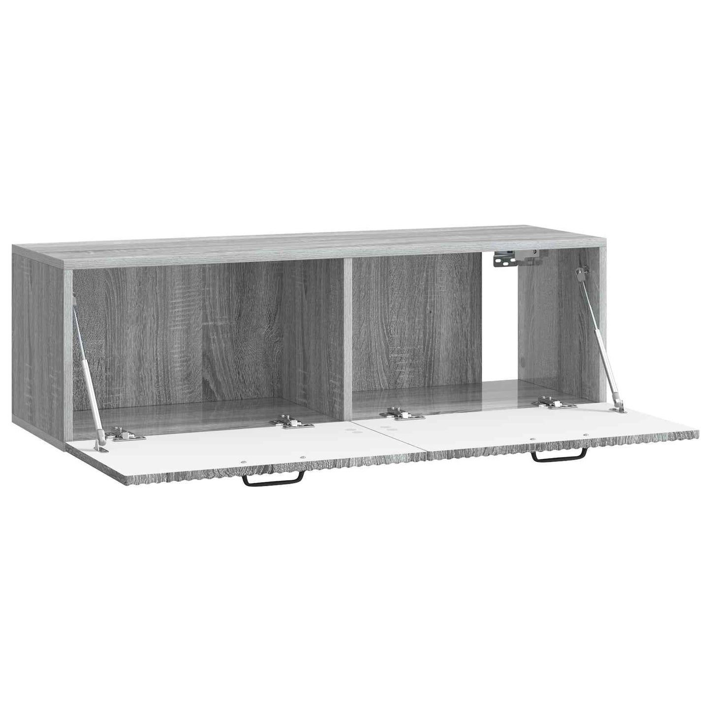 Wall-Mounted TV Cabinet Grey Sonoma 98 x 31 x 30 cm