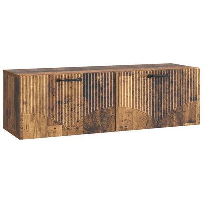 Wall-Mounted TV Cabinet Old Wood 98 x 31 x 30 cm