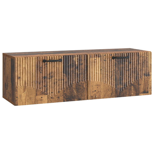 Wall-Mounted TV Cabinet Old Wood 98 x 31 x 30 cm