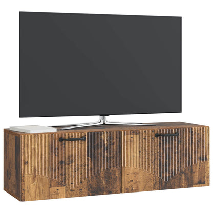 Wall-Mounted TV Cabinet Old Wood 98 x 31 x 30 cm