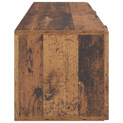 Wall-Mounted TV Cabinet Old Wood 98 x 31 x 30 cm