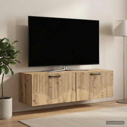 Wall-Mounted TV Cabinet Artisan Oak 98 x 31 x 30 cm