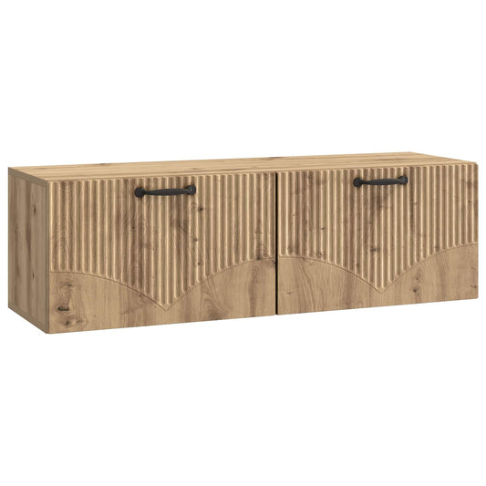 Wall-Mounted TV Cabinet Artisan Oak 98 x 31 x 30 cm