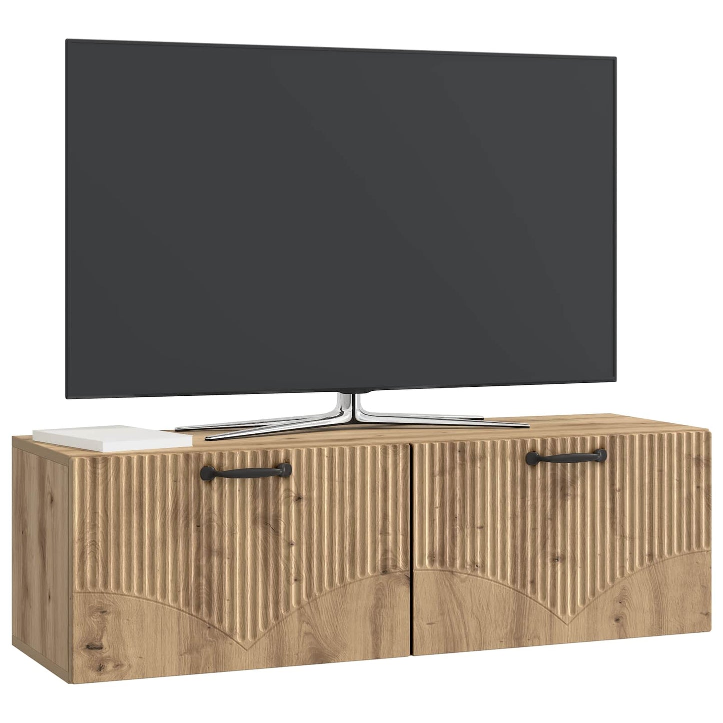 Wall-Mounted TV Cabinet Artisan Oak 98 x 31 x 30 cm
