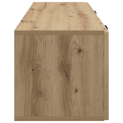 Wall-Mounted TV Cabinet Artisan Oak 98 x 31 x 30 cm