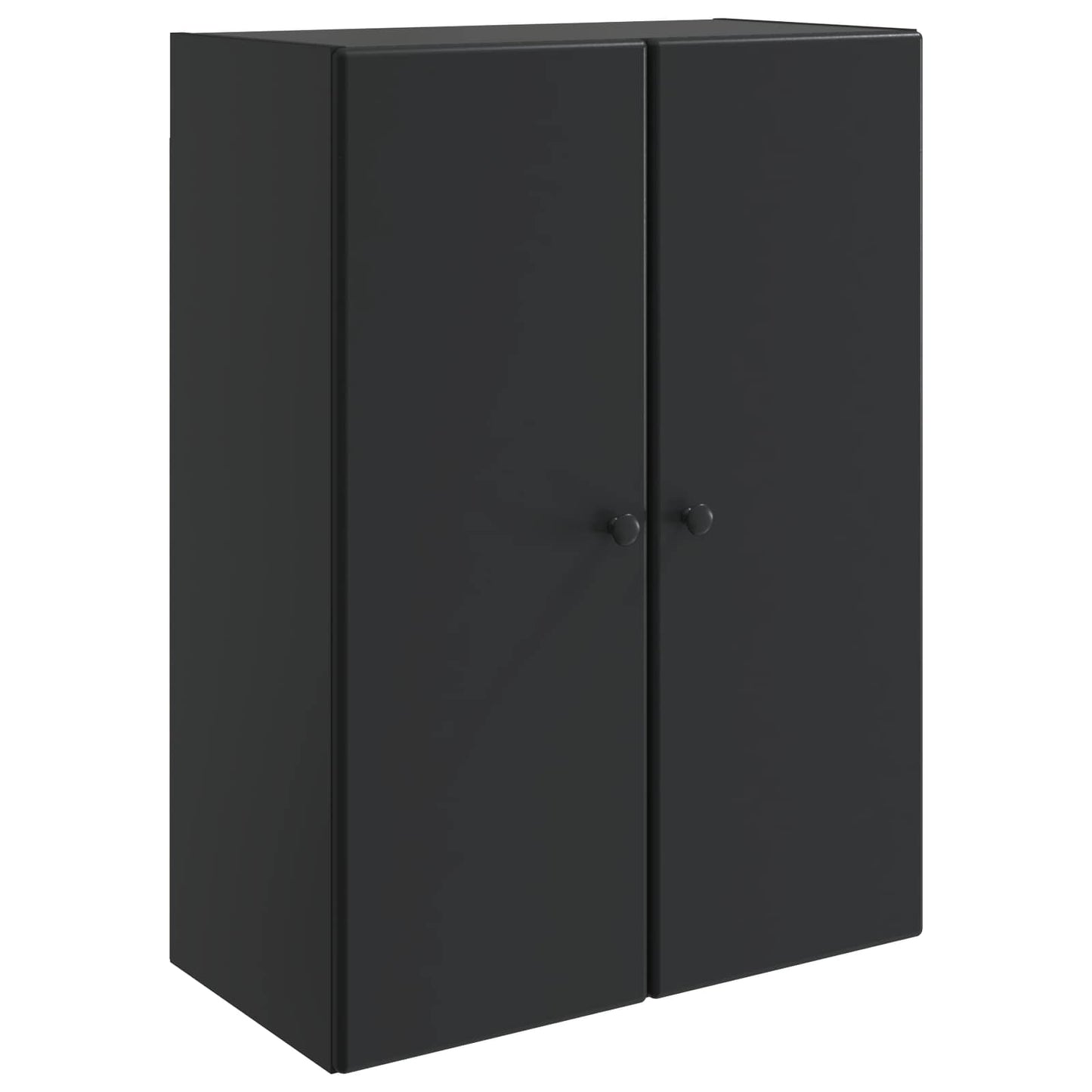 Wall-Mounted Cabinet 66 x 34.5 x 90 cm Engineered Wood Black
