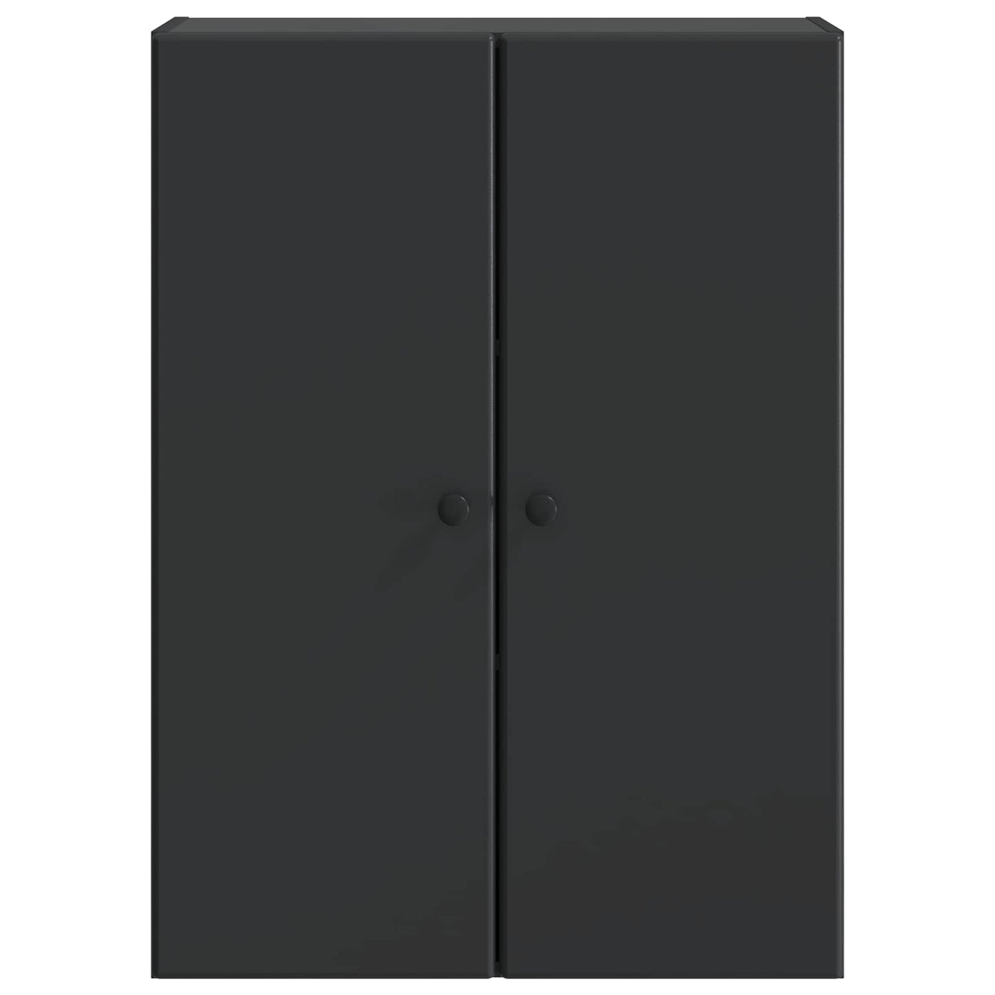 Wall-Mounted Cabinet 66 x 34.5 x 90 cm Engineered Wood Black