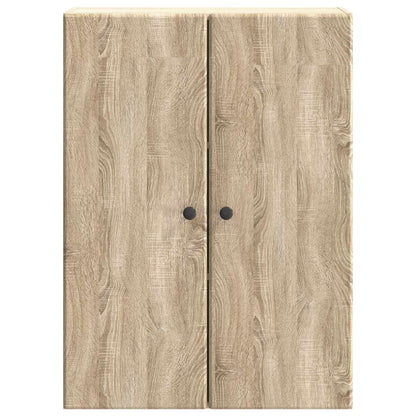 Wall-Mounted Cabinet 66 x 34.5 x 90 cm Engineered Wood