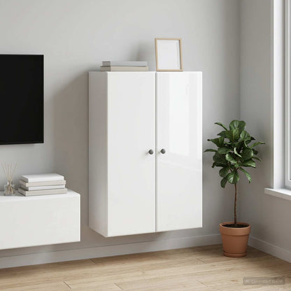 Wall-Mounted Cabinet 66 x 34.5 x 90 cm Engineered Wood