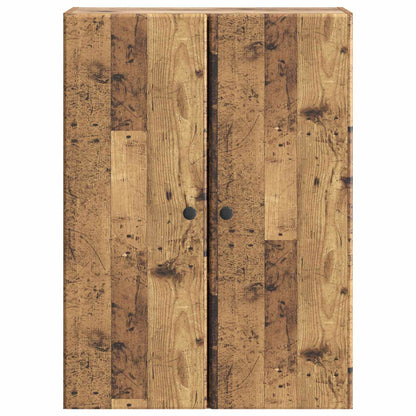 Wall-Mounted Cabinet 66 x 34.5 x 90 cm Engineered Wood Old Wood