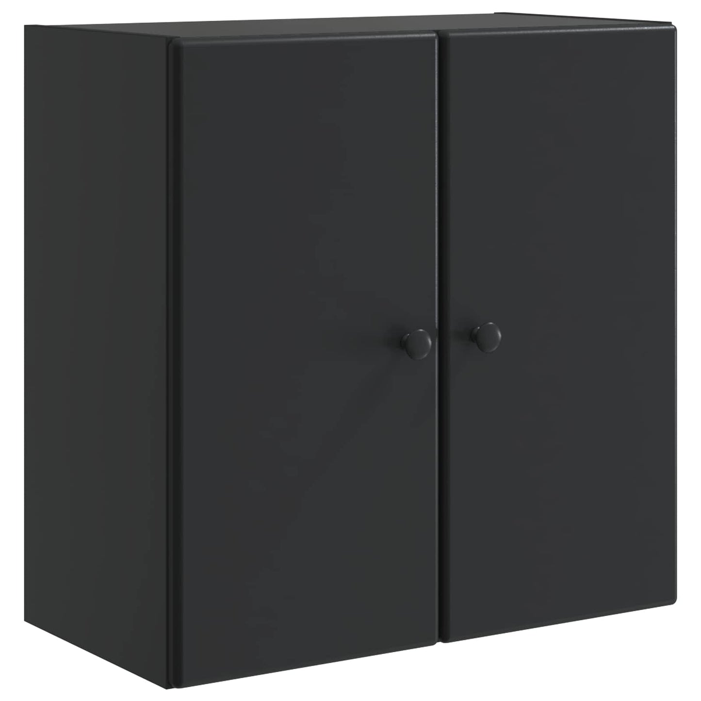 Wall-Mounted Cabinet 59 x 31 x 60 cm Engineered Wood Black