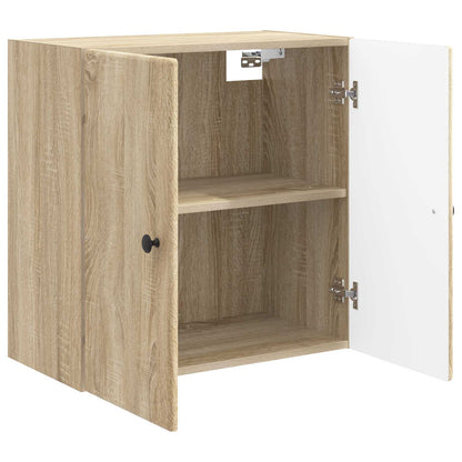 Wall-Mounted Cabinet 59 x 31 x 60 cm Engineered Wood Sonoma Oak