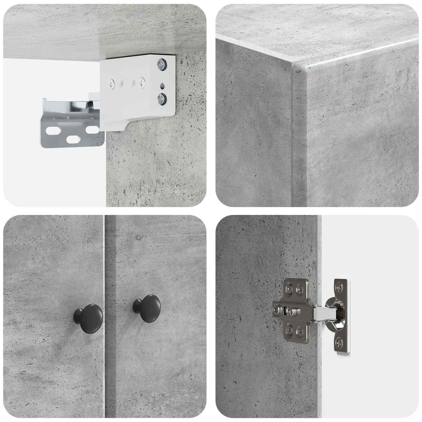 Wall-Mounted Cabinet 59 x 31 x 60 cm Engineered Wood