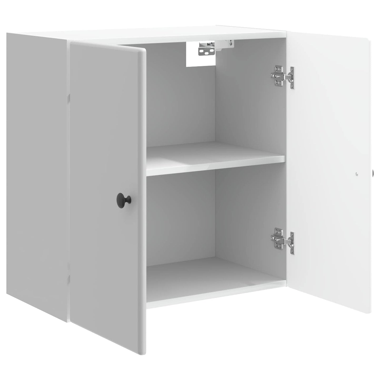 Wall-Mounted Cabinet High Gloss White 59 x 31 x 60 cm
