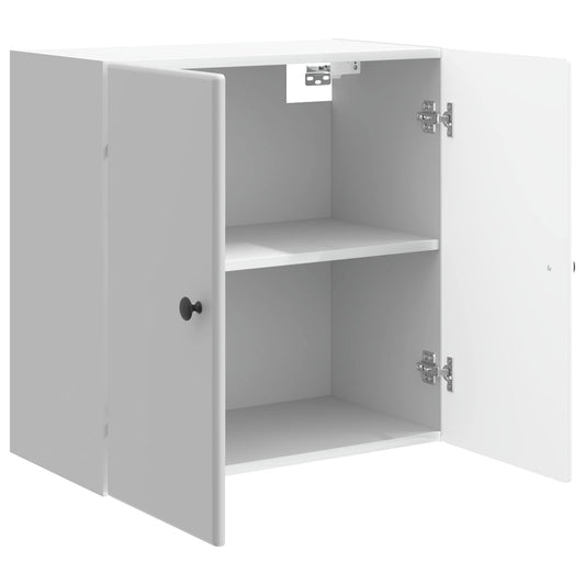 Wall-Mounted Cabinet High Gloss White 59 x 31 x 60 cm