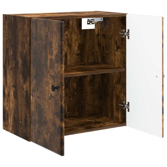 Wall-Mounted Cabinet Smoked Oak 59 x 31 x 60 cm Engineered Wood