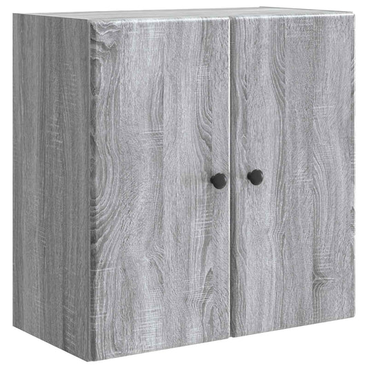 Wall-Mounted Cabinet Grey Sonoma 59 x 31 x 60 cm