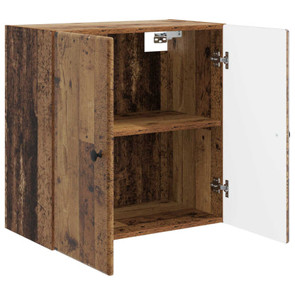 Wall-Mounted Cabinet 59 x 31 x 60 cm Engineered Wood Old Wood