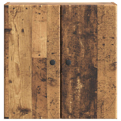Wall-Mounted Cabinet 59 x 31 x 60 cm Engineered Wood Old Wood