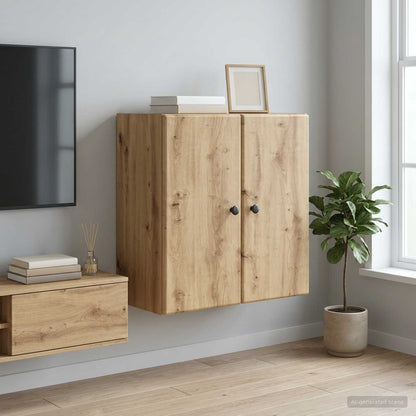 Wall-Mounted Cabinet 59 x 31 x 60 cm Engineered Wood