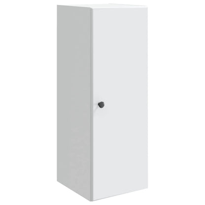 Wall-Mounted Cabinet White 33 x 34.5 x 90 cm Engineered Wood