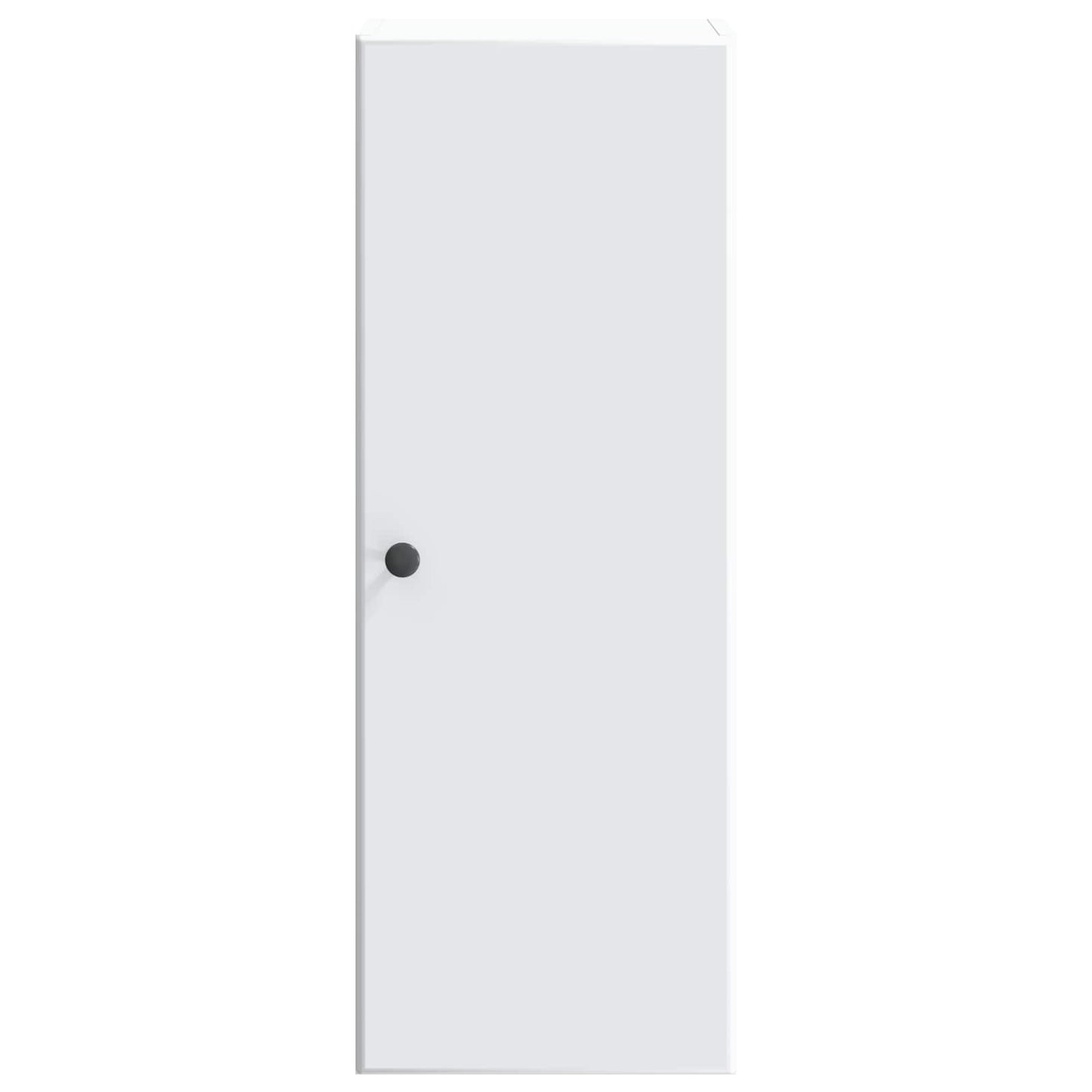 Wall-Mounted Cabinet White 33 x 34.5 x 90 cm Engineered Wood