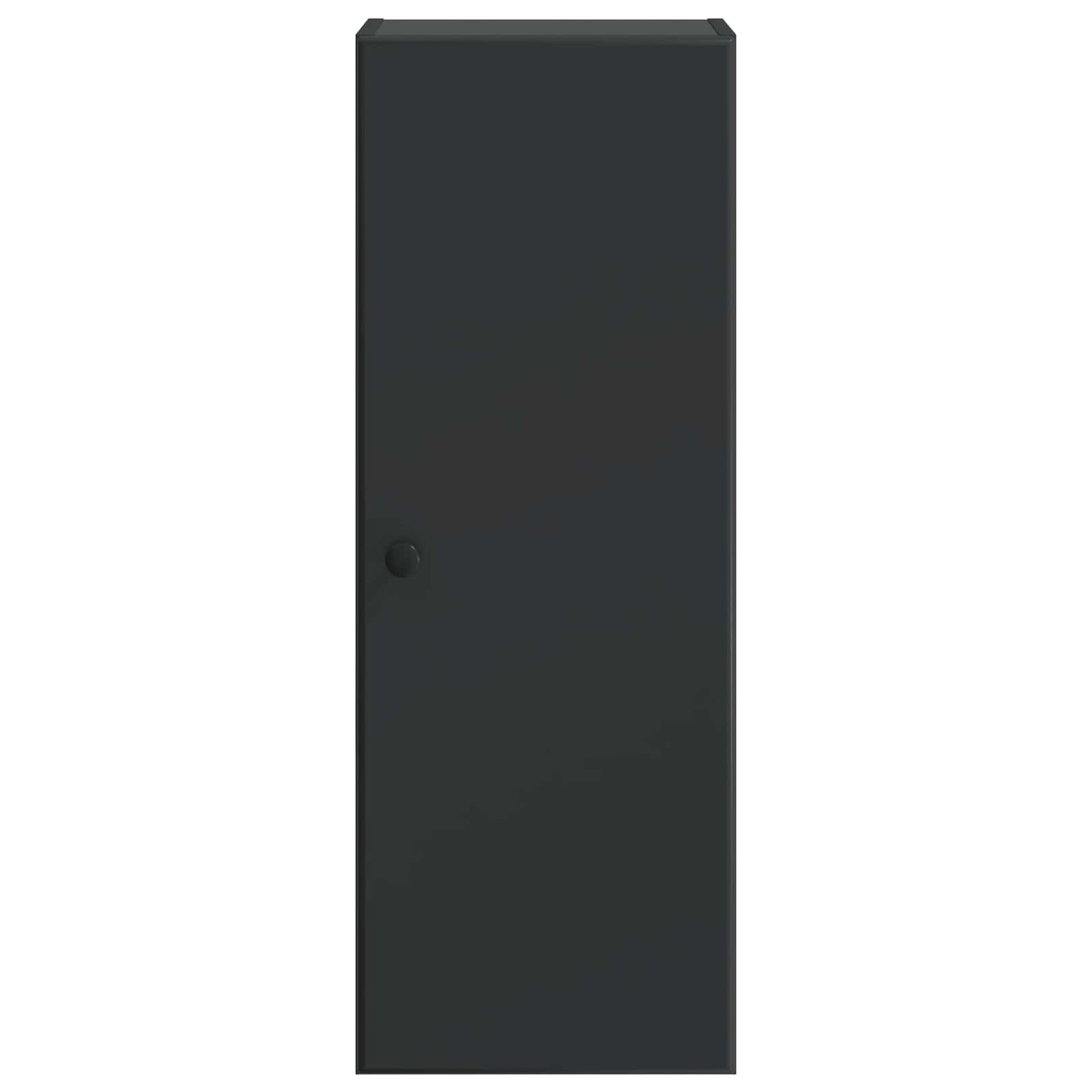 Wall-Mounted Cabinet 33 x 34.5 x 90 cm Engineered Wood Black