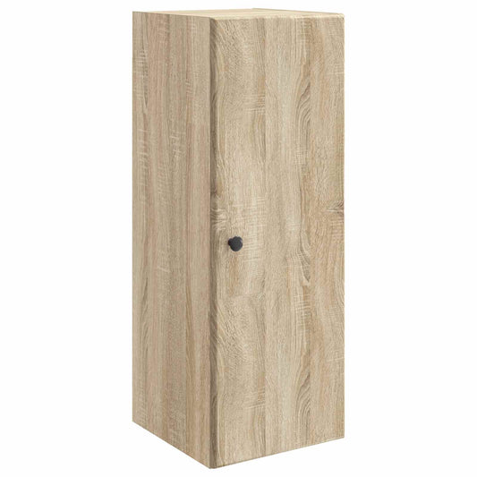 Wall-Mounted Cabinet Sonoma Oak 33 x 34.5 x 90 cm