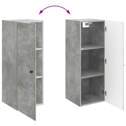 Wall-Mounted Cabinet 33 x 34.5 x 90 cm Engineered Wood