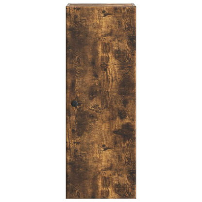Wall-Mounted Cabinet Smoked Oak 33 x 34.5 x 90 cm