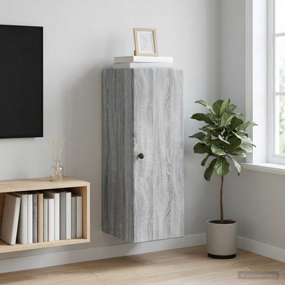 Wall-Mounted Cabinet 33 x 34.5 x 90 cm Engineered Wood