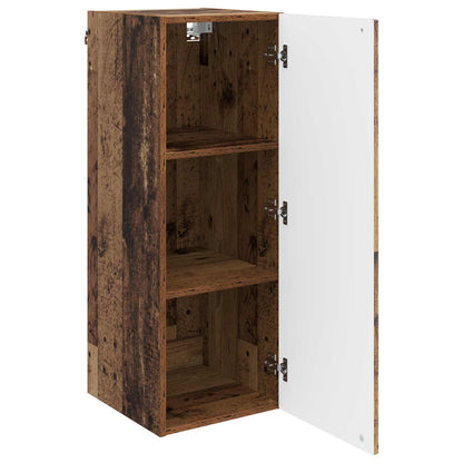 Wall-Mounted Cabinet 33 x 34.5 x 90 cm Engineered Wood Old Wood