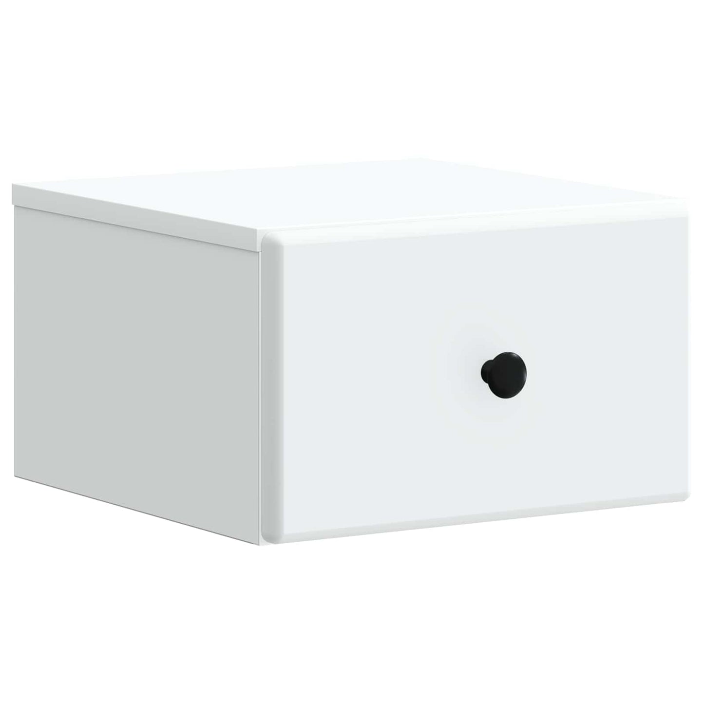 Wall-Mounted Bedside Cabinet 2 pcs White 34.5 x 33 x 20 cm