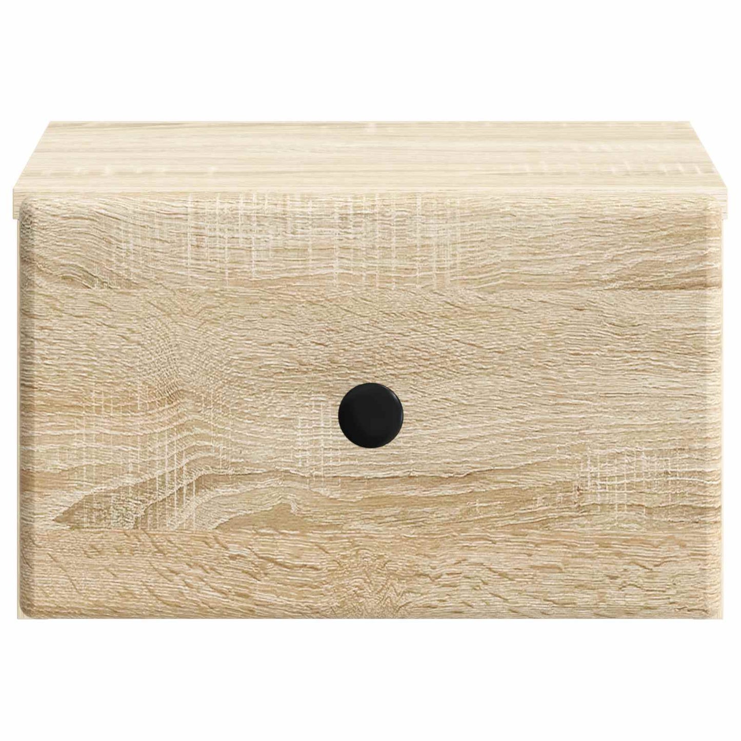 Wall-Mounted Bedside Cabinet 2 pcs Sonoma Oak 34.5 x 33 x 20 cm