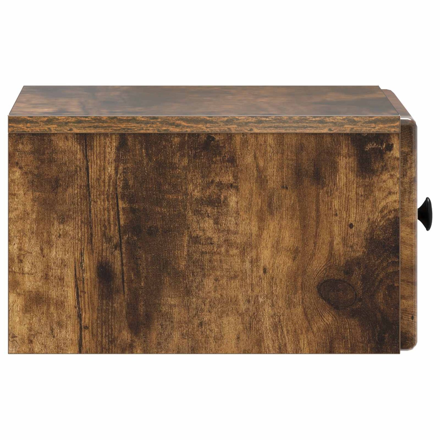 Wall-Mounted Bedside Cabinet Smoked Oak 34.5 x 33 x 20 cm