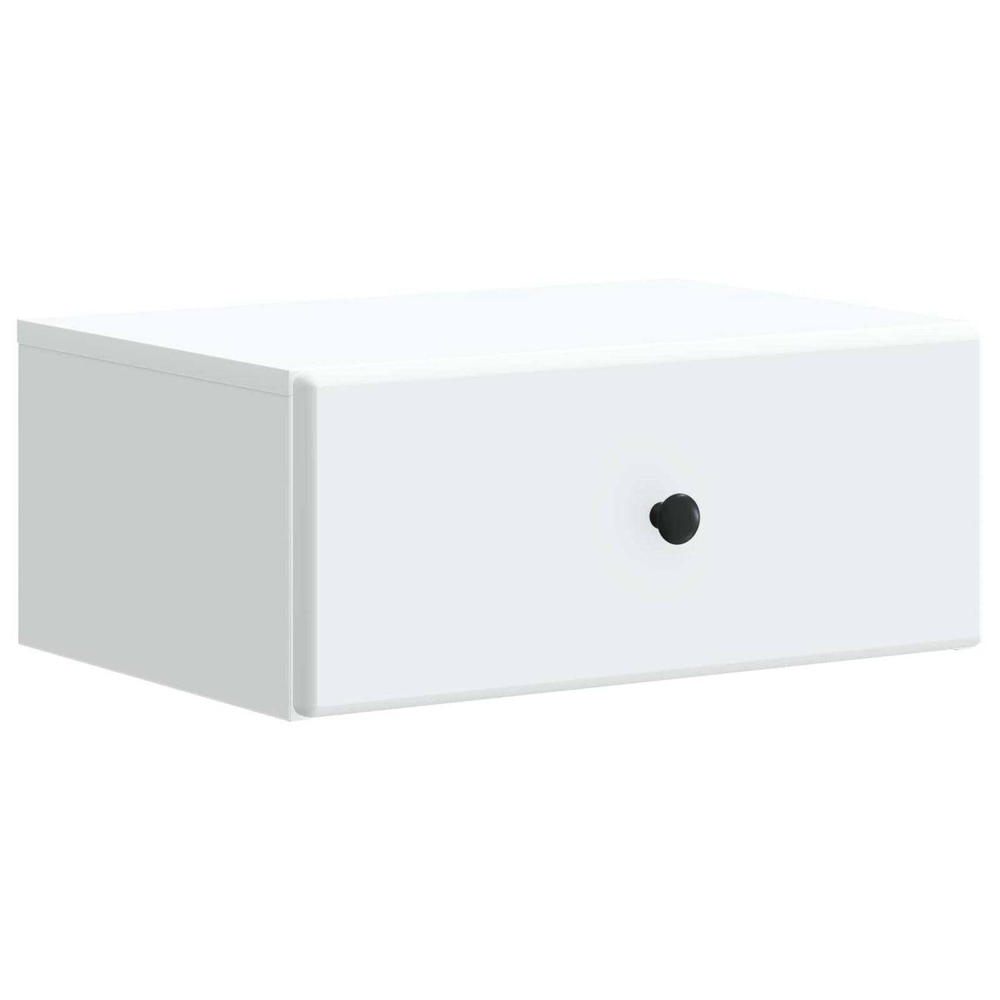 Wall-Mounted Bedside Cabinet 2 pcs White 49 x 34.5 x 20 cm