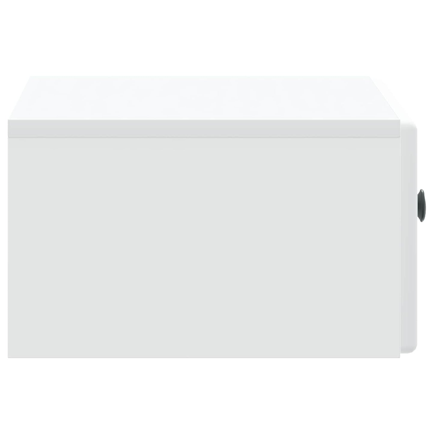 Wall-Mounted Bedside Cabinet 2 pcs White 49 x 34.5 x 20 cm