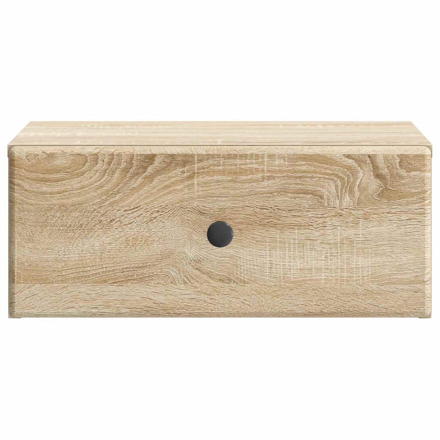 Wall-Mounted Bedside Cabinet Sonoma Oak 49 x 34.5 x 20 cm
