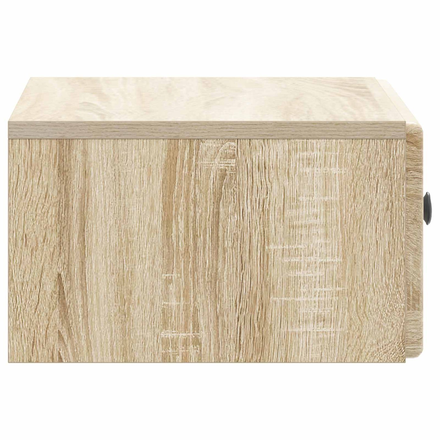Wall-Mounted Bedside Cabinet Sonoma Oak 49 x 34.5 x 20 cm